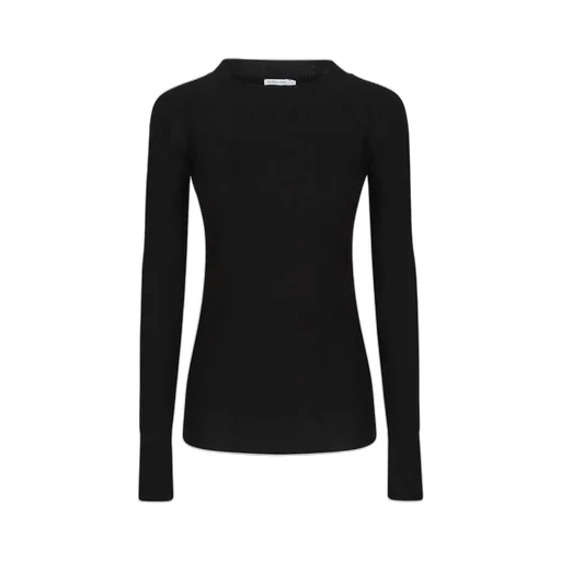 Patrizia Pepe Ribbed Knit Sweater