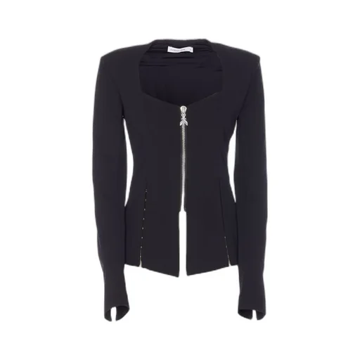Patrizia Pepe Zip-Front Jacket