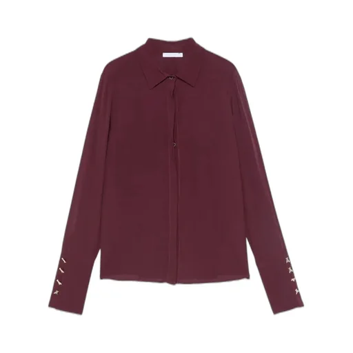 Patrizia Pepe Studded Viscose Shirt