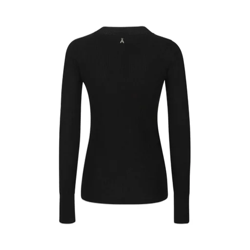 Patrizia Pepe Ribbed Knit Sweater