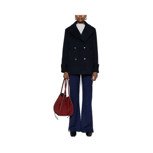 Patrizia Pepe Flared Split-Hem Pants