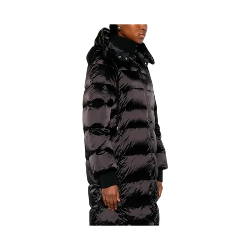 Patrizia Pepe Quilted Hooded Jacket