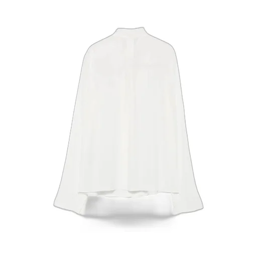 Patrizia Pepe Tie-Neck Viscose Shirt