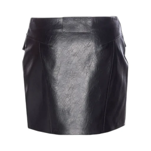 Patrizia Pepe Buttoned Mini Skirt