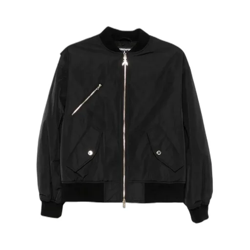 Patrizia Pepe Zip-Detail Bomber Jacket