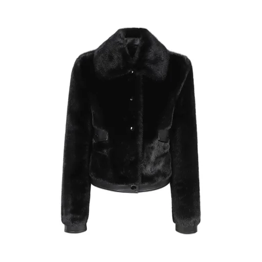 Patrizia Pepe Faux Fur Jacket