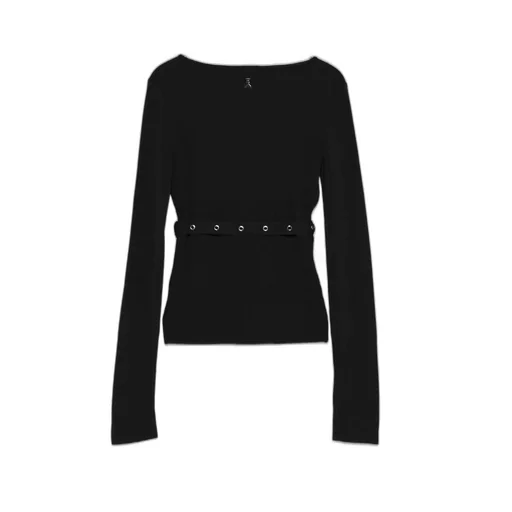 Patrizia Pepe Belted Knitwear