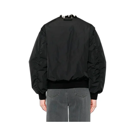 Patrizia Pepe Zip-Detail Bomber Jacket