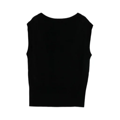 Patrizia Pepe Sleeveless Wool Knitwear