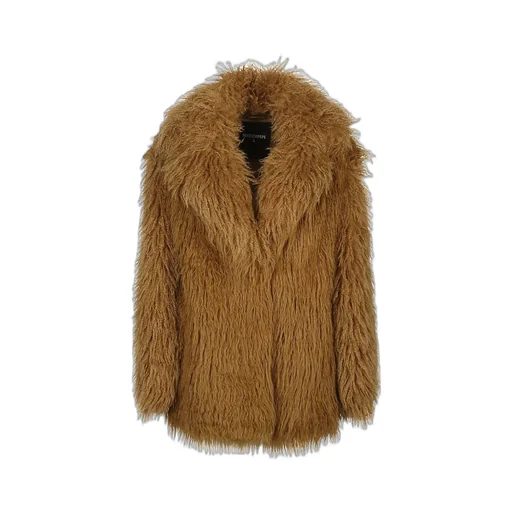 Patrizia Pepe Faux Fur Peacoat