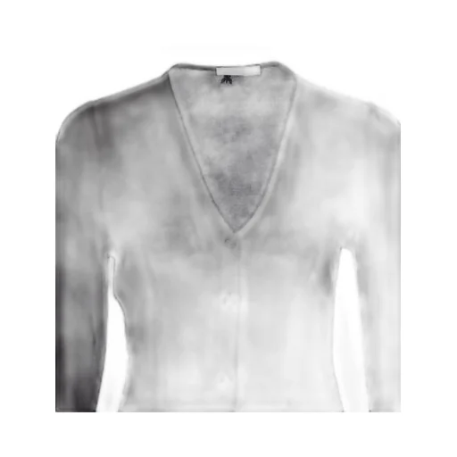 Patrizia Pepe Buttoned V-Neck Dress