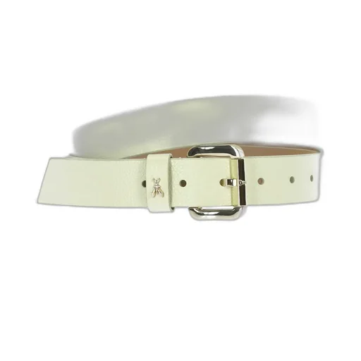 Patrizia Pepe Textured Buckle Belt