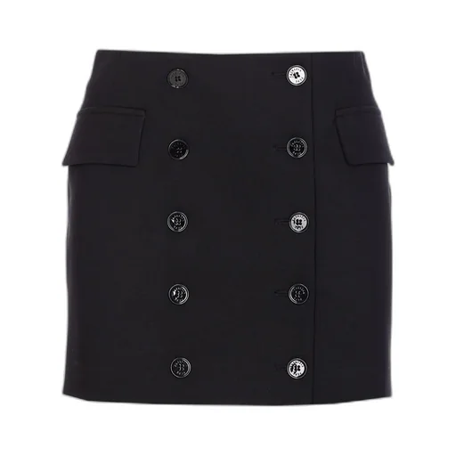 Patrizia Pepe Double-Breasted Mini Skirt