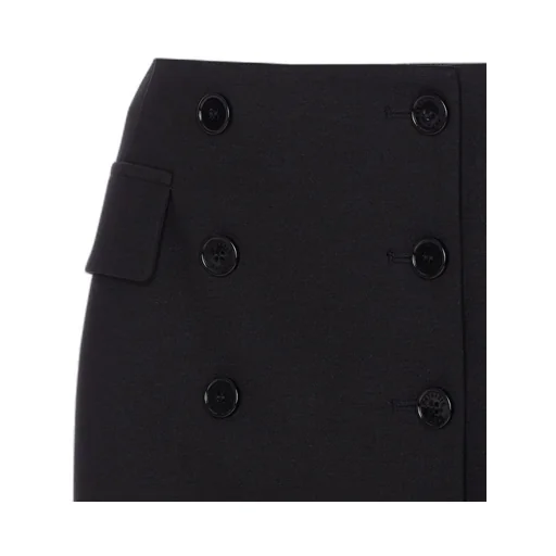 Patrizia Pepe Double-Breasted Mini Skirt
