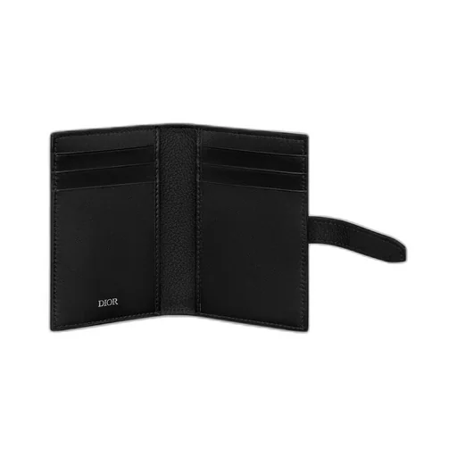 Dior Normandie Vertical Bifold Card Holder