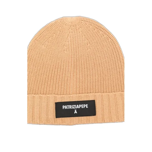 Patrizia Pepe Ribbed Knit Hat