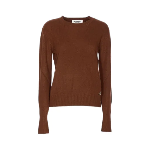 Patrizia Pepe Logo Crewneck Knitwear