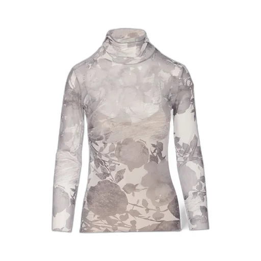 Patrizia Pepe Floral Long Sleeve Top