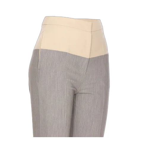 Patrizia Pepe Two-Tone Straight Pants