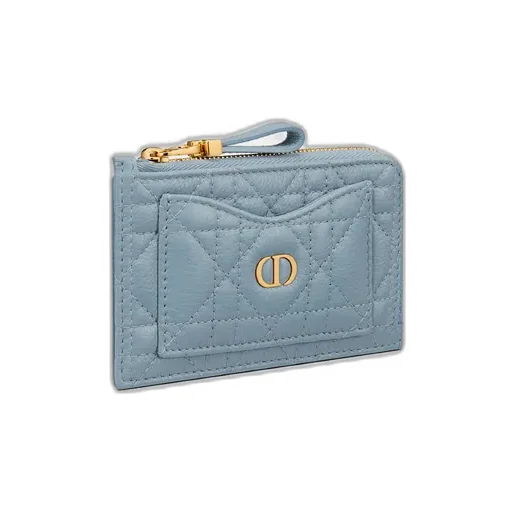 Dior Caro Cosmos Zipped Card Holder