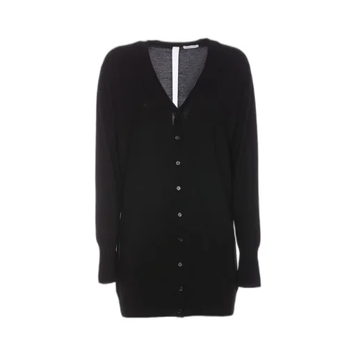 Patrizia Pepe V-Neck Butto-Up Cardigan