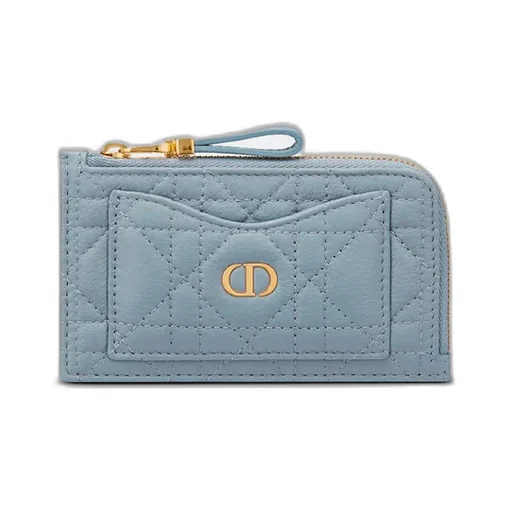 Dior Caro Cosmos Zipped Card Holder