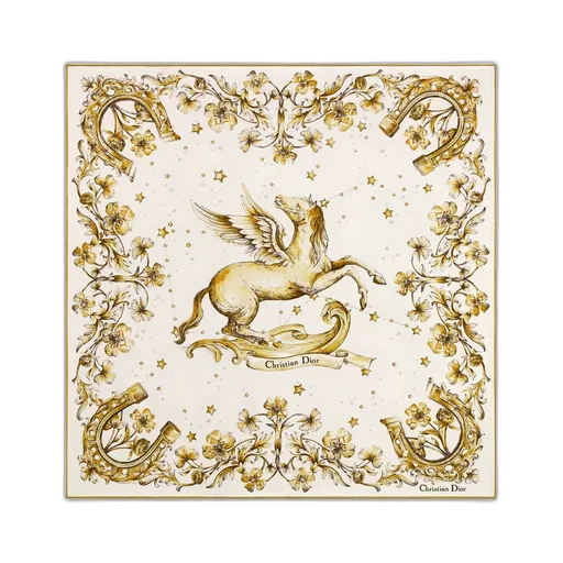 Dior Pegasus 70 Square Scarf