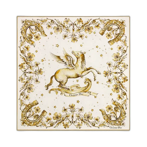 Dior Pegasus 70 Square Scarf