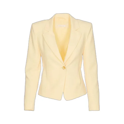 Patrizia Pepe Cut-Out Detailed Single-Breasted Tailored Blazer