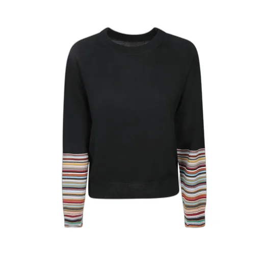 Paul Smith Signature Stripe Cuff Crewneck Jumper