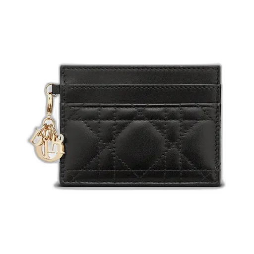 Lady Dior Freesia Card Holder