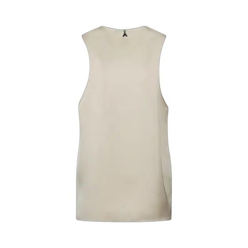 Patrizia Pepe Sleeveless V-Neck Top