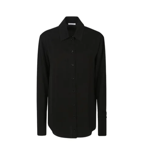 Patrizia Pepe Button-Up Long Sleeve Top