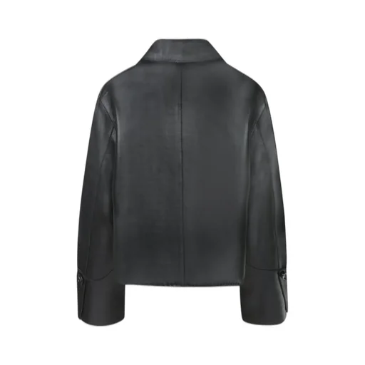 Paul Smith Cropped Leather Jacket