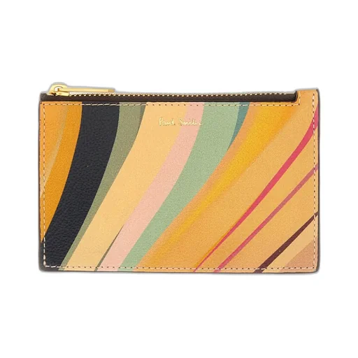 Paul Smith Dusky Swirl Small Zip-Fastening Purse