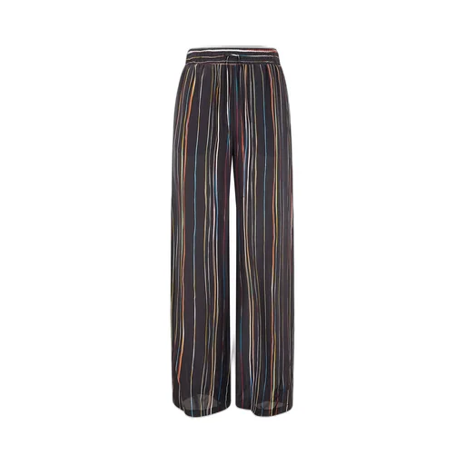 Paul Smith Pinstripe Signature Stripe Wide-Leg Trousers