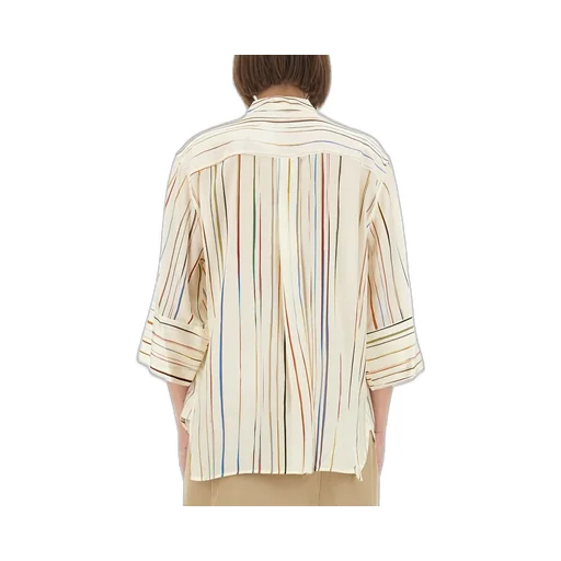 Paul Smith Three Quarters Sleeved Striped Shirt