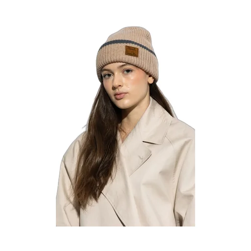 Paul Smith Logo Patch Beanie Hat