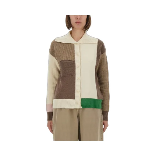 Paul Smith Colourblock Buttoned Cardigan