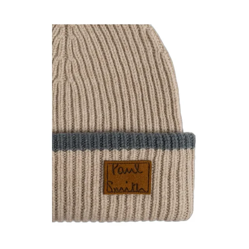 Paul Smith Logo Patch Beanie Hat