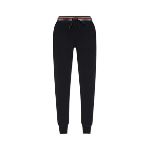 Paul Smith Striped Elastic Waist Sweatpants