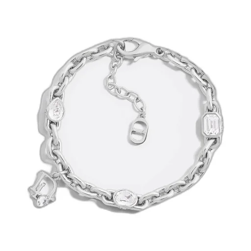 Dior Sparkle Chain Link Bracelet