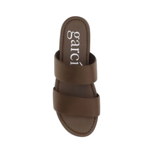 Pedro Garcia Pilia Double Band Satin Sandals