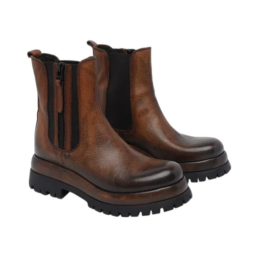 Pawelk's Round Toe Zip Boots