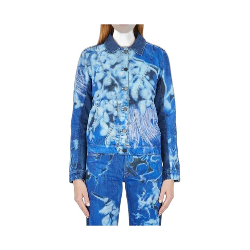 Paula Canovas Del Vas Patterned Denim Jacket