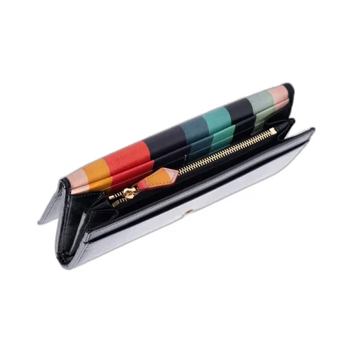 Paul Smith Artist Stripe Tri-Fold Wallet