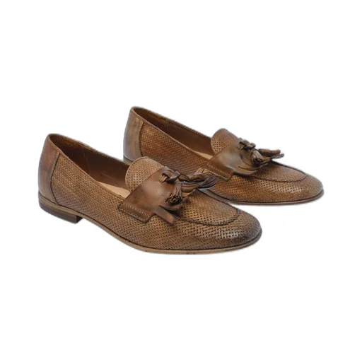 Pawelk's Tassel Detailed Slip-On Loafers