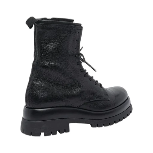 Pawelk's Lace-Up Round Toe Boots