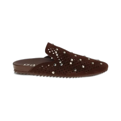 Pedro Garcia Braidy Embellished Mules