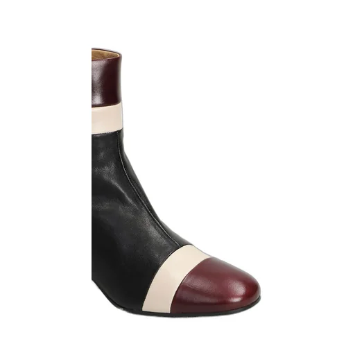 Pedro Miralles Contrasted Ankle Boots